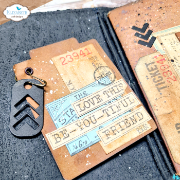 Elisabeth Craft Designs - Stempelset "Journal Phrases 1" Clear Stamps