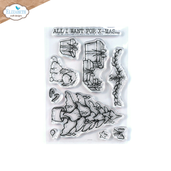 Elisabeth Craft Designs - Stempelset "All I Want..." Clear Stamps