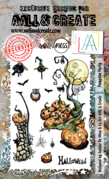 AALL and Create - Stempelset A6 "Pumpkin Party" Clear Stamps