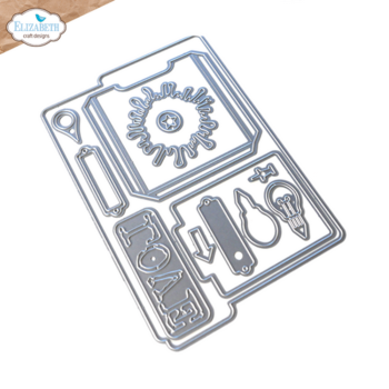 Elizabeth Craft Designs - Stanzschalone "Journal File 1" Dies