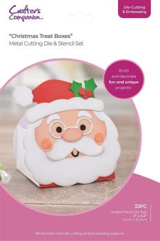 Crafters Companion -Christmas Treat Boxes - Stanze & Stencil