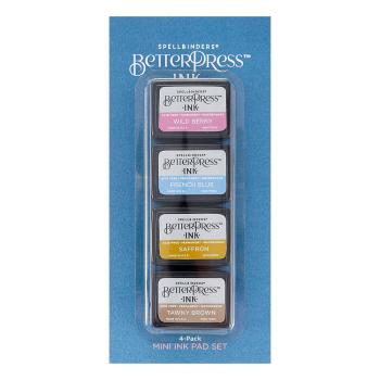 Spellbinders - Stempelkissen "Nature Tones" BetterPress Ink Mini Set