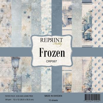 Reprint - Designpapier "Frozen" Paper Pack 12x12 Inch - 10 Bogen