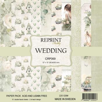 Reprint - Designpapier "Wedding" Paper Pack 12x12 Inch - 10 Bogen