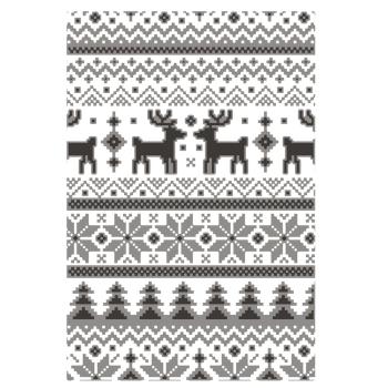 Sizzix - 3D Prägefolder "Holiday Knit" Embossing Folder Design by Tim Holtz