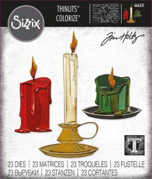 Sizzix - Stanzschablone "Candleshop" Thinlits Craft Dies by Tim Holtz