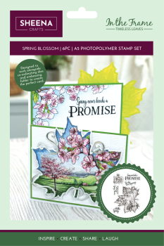 Crafters Companion - Stempelset "Spring Blossom" Clear Stamps