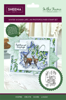 Crafters Companion - Stempelset "Winters Wonder" Clear Stamps