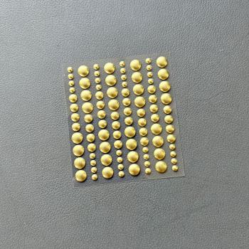 Simple and Basic - Adhesive Enamel Dots "Metallic Copper Matte"