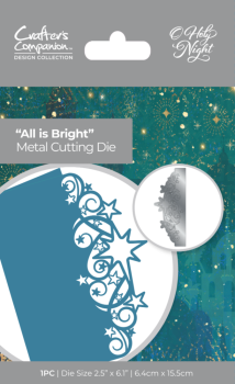 Crafters Companion - Stanzschablone "All is Bright" Dies
