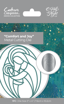 Crafters Companion - Stanzschablone "Comfort and Joy" Dies