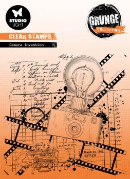 Studio Light - Stempel "Camera Invention" Clear Stamps Grunge Collection