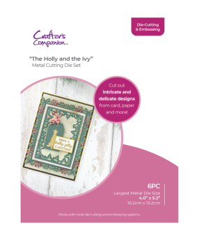 Crafters Companion - Stanzschablone "The Holly & The Ivy" Dies