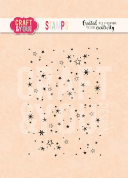 Craft & You Design - Stempel "Stars" Clear Stamps