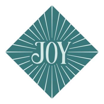 Spellbinders - Wachssiegel Stempel "Joy Diamond" Waxs Seal Stamp