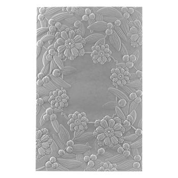 Spellbinders - Prägefolder "Notched Corner Florals" Embossingfolder