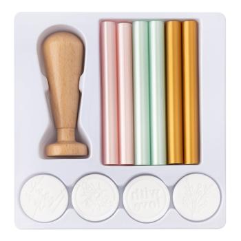 We R Memory Keepers - Siegelwachs "Envelope Seal Kit With Love Hand Tools"