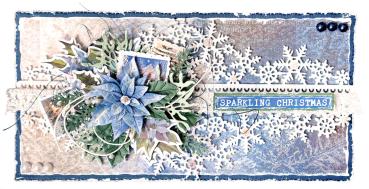 Studio Light - Stanzschablone "Snowflake & Poinsettia" Dies