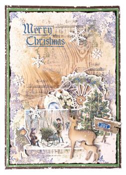 Studio Light - Stanzschablone "Deer, Snow & Trees" Dies