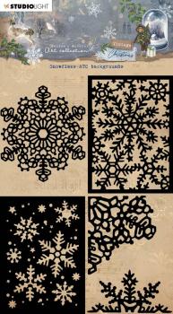 Studio Light - Schablone "ATC Backgrounds" Stencil  