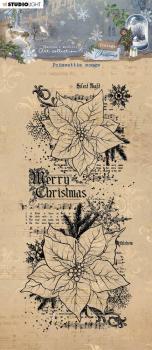 Studio Light - Stempel "Poinsettia Songs" Clear Stamps