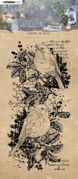 Studio Light - Stempel "Robins on Holly" Clear Stamps
