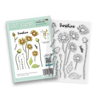 Polkadoodles - Stempelset "Mixed Flowers Wild Sunshine" Clear Stamps