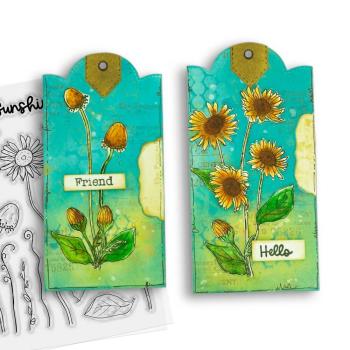 Polkadoodles - Stempelset "Mixed Flowers Wild Sunshine" Clear Stamps