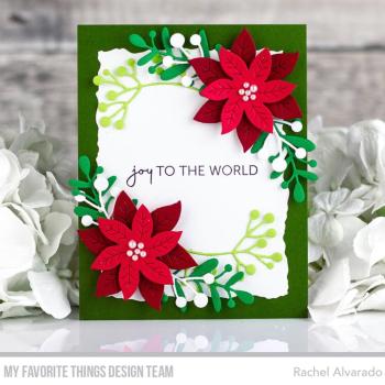 My Favorite Things - Stanzschablone "Winter Poinsettias" Die-namics