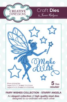 Creative Expressions - Stanzschablone "Starry Angela" Craft Dies Design by Jamie Rodgers