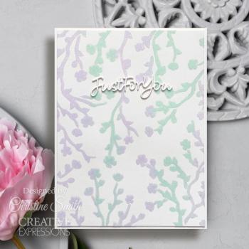 Creative Expressions - Stanzschablone "Just For You" Craft Dies Design by Jamie Rodgers
