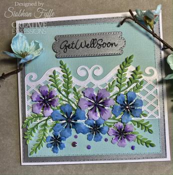 Creative Expressions - Stanzschablone "Get Well Soon" Craft Dies Design by Jamie Rodgers