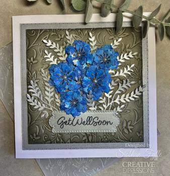 Creative Expressions - Stanzschablone "Get Well Soon" Craft Dies Design by Jamie Rodgers