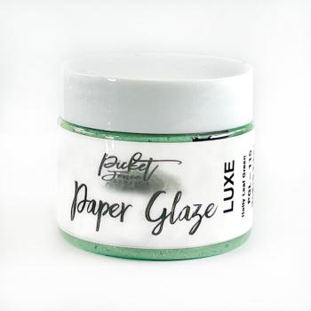 Picket Fence Studios - Paper Glaze "Luxe Holly Leaf Green" 2oz (55g)