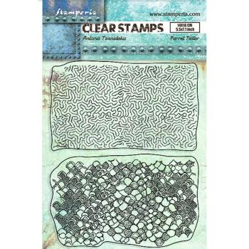 Stamperia - Stempelset "Double Texture" Clear Stamps