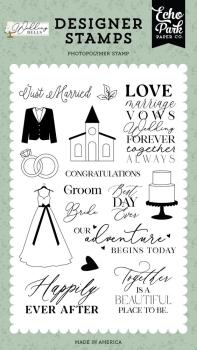 Echo Park - Stempelset "Happily Ever After" Clear Stamps
