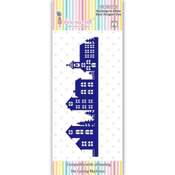 Dress My Craft - Stanzschablone "Buildings In A Row" Dies