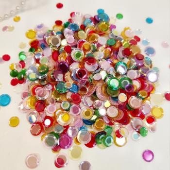 Dress My Craft - Pailetten - Streuteile "Rainbow Cup" Sequins Mix 8g