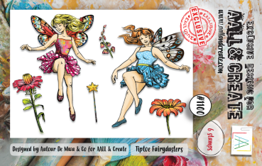 AALL and Create - Stempelset A7 "Tiptoe Fairydusters" Clear Stamps