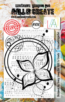 AALL and Create - Stempel A7 "Concentricpetal" Clear Stamps