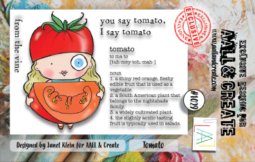 AALL and Create - Stempelset A7 "Tomato" Clear Stamps