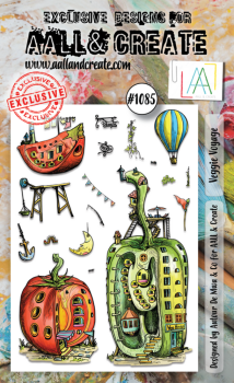 AALL and Create - Stempelset A6 "Veggie Voyage" Clear Stamps