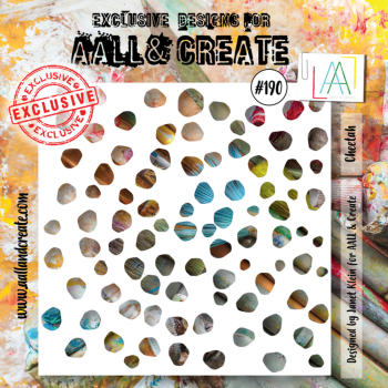 AALL and Create - Schablone 6x6 Inch "Cheetah "Stencil
