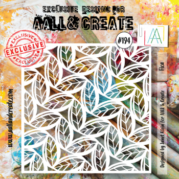 AALL and Create - Schablone 6x6 Inch "Fica "Stencil