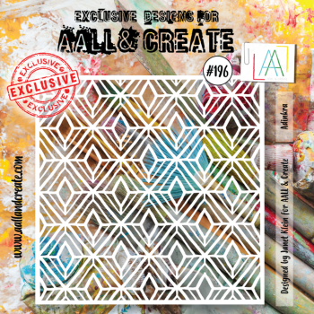 AALL and Create - Schablone 6x6 Inch "Adinkra "Stencil