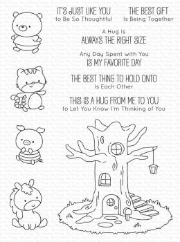 My Favorite Things - Stempel "Treehouse Hugs" Clear Stamps