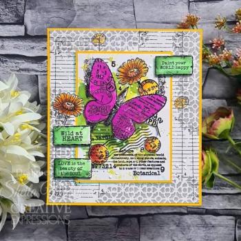 Woodware - Stempel "Mini Notebook Page" Clear Stamps Design by Francoise Read