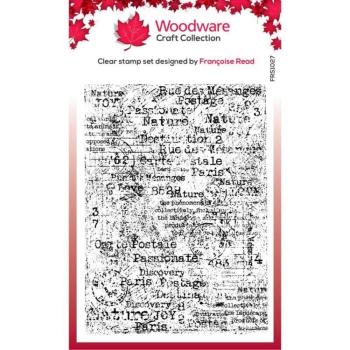 Woodware - Stempel "Worn Notebook Page" Clear Stamps Design by Francoise Read