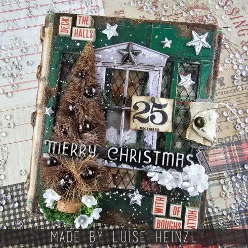 Tim Holtz - Idea Ology - Miniatur Festzeltschilder "Festive Marquee / Christmas 2023"