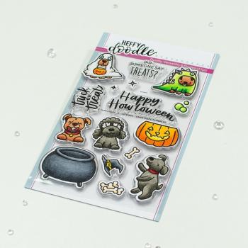 Heffy Doodle - Stempelset "Fangtastic Furballs" Clear Stamps 